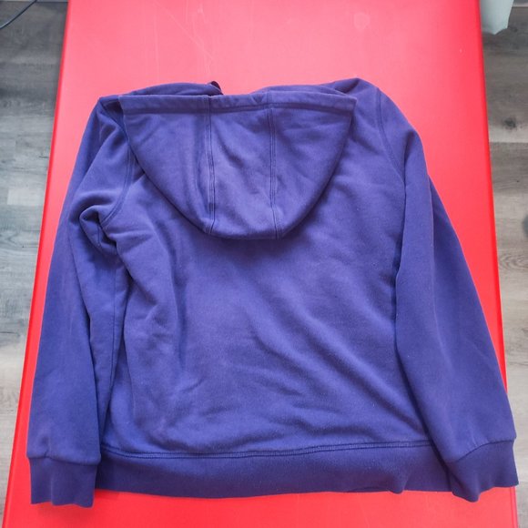 BC Clothing purple zip up winter hoodie fleece lined warm women's Youth size XL - Picture 5 of 5